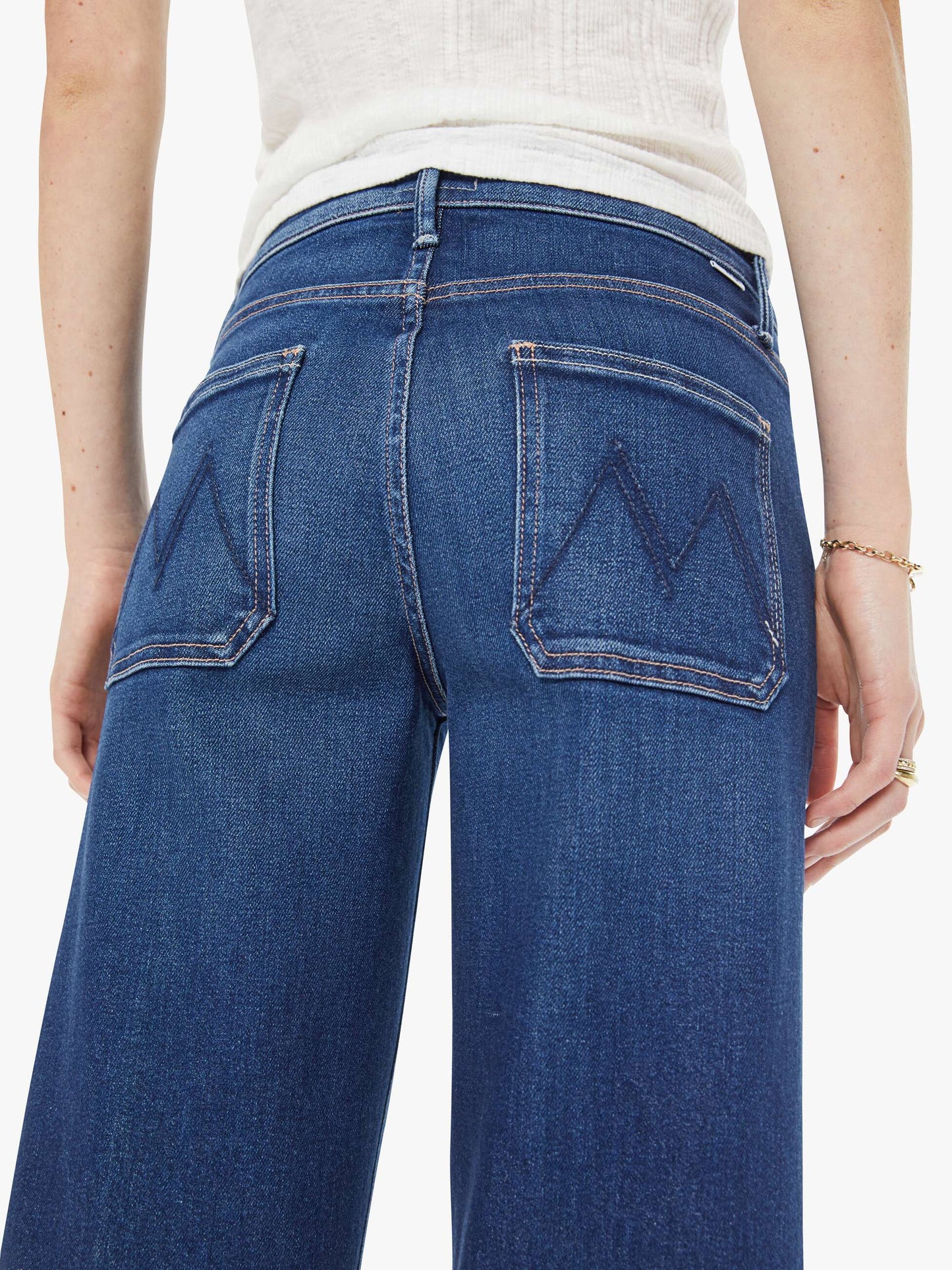 Mother Denim The Patch Pocket Mid Rise Maven Ankle Cocktail Hour