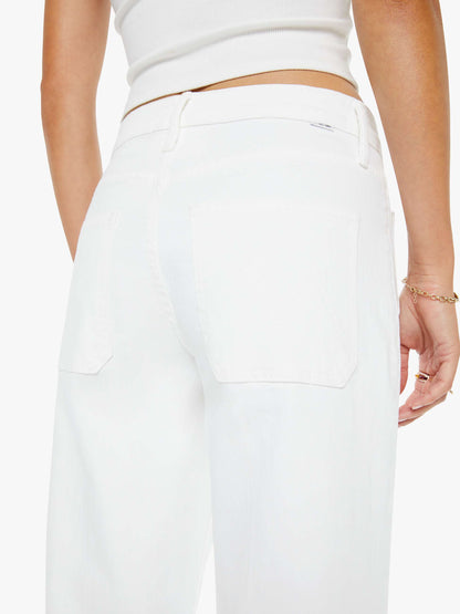 Mother Denim The Patch Pocket Mid Rise Maven Ankle Totally Innocent
