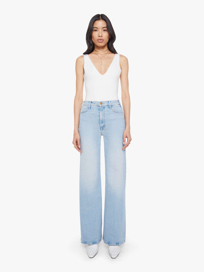 Mother Denim The Hustler Roller Sneak Blue (Light-Pastel)