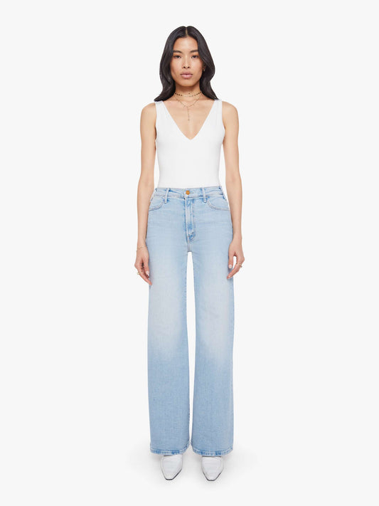 Mother Denim The Hustler Roller Sneak Blue (Light-Pastel)