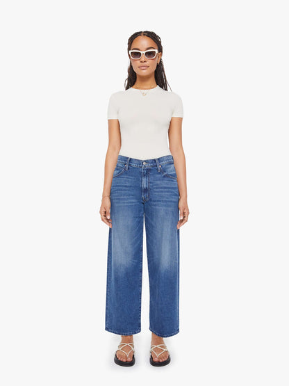 Mother Denim PETITES The Lil Delinquent Nerdy Blue (Medium)