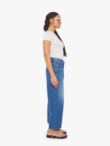 Mother Denim PETITES The Lil Delinquent Nerdy Blue (Medium)