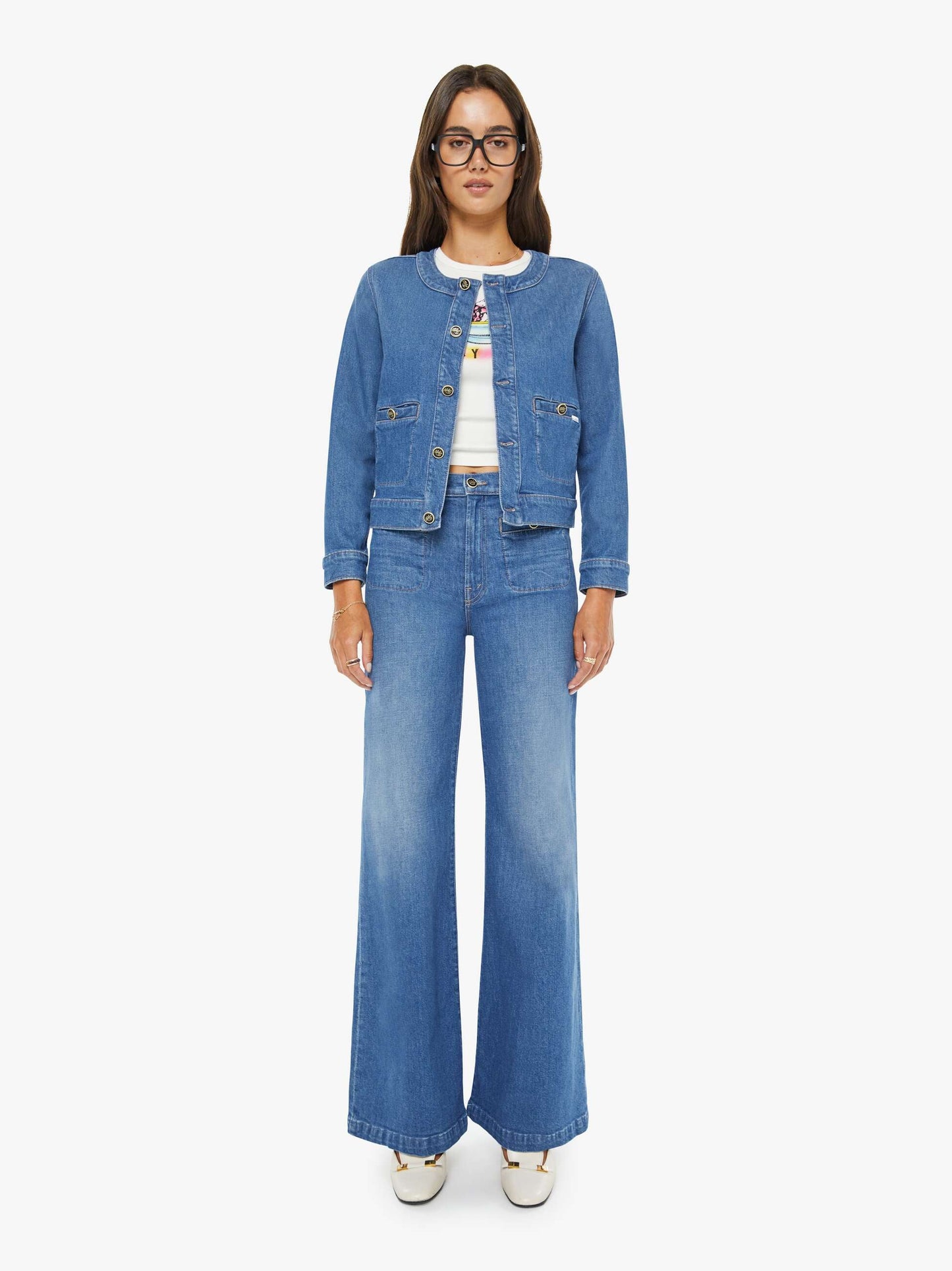 Mother Denim The Stashed Hustler Roller Sneak Whisk Me Away