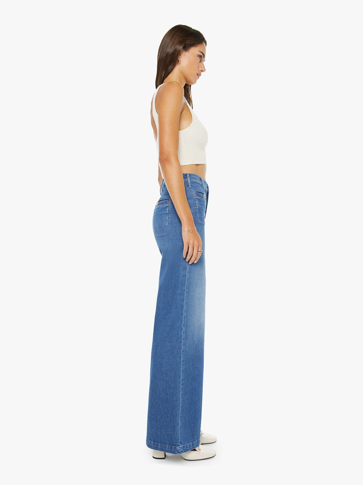 Mother Denim The Stashed Hustler Roller Sneak Whisk Me Away