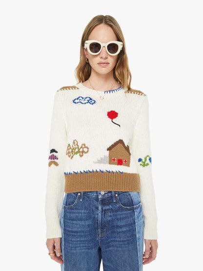 Mother Denim The Tux Sidestepper Sneak Fray Double Take