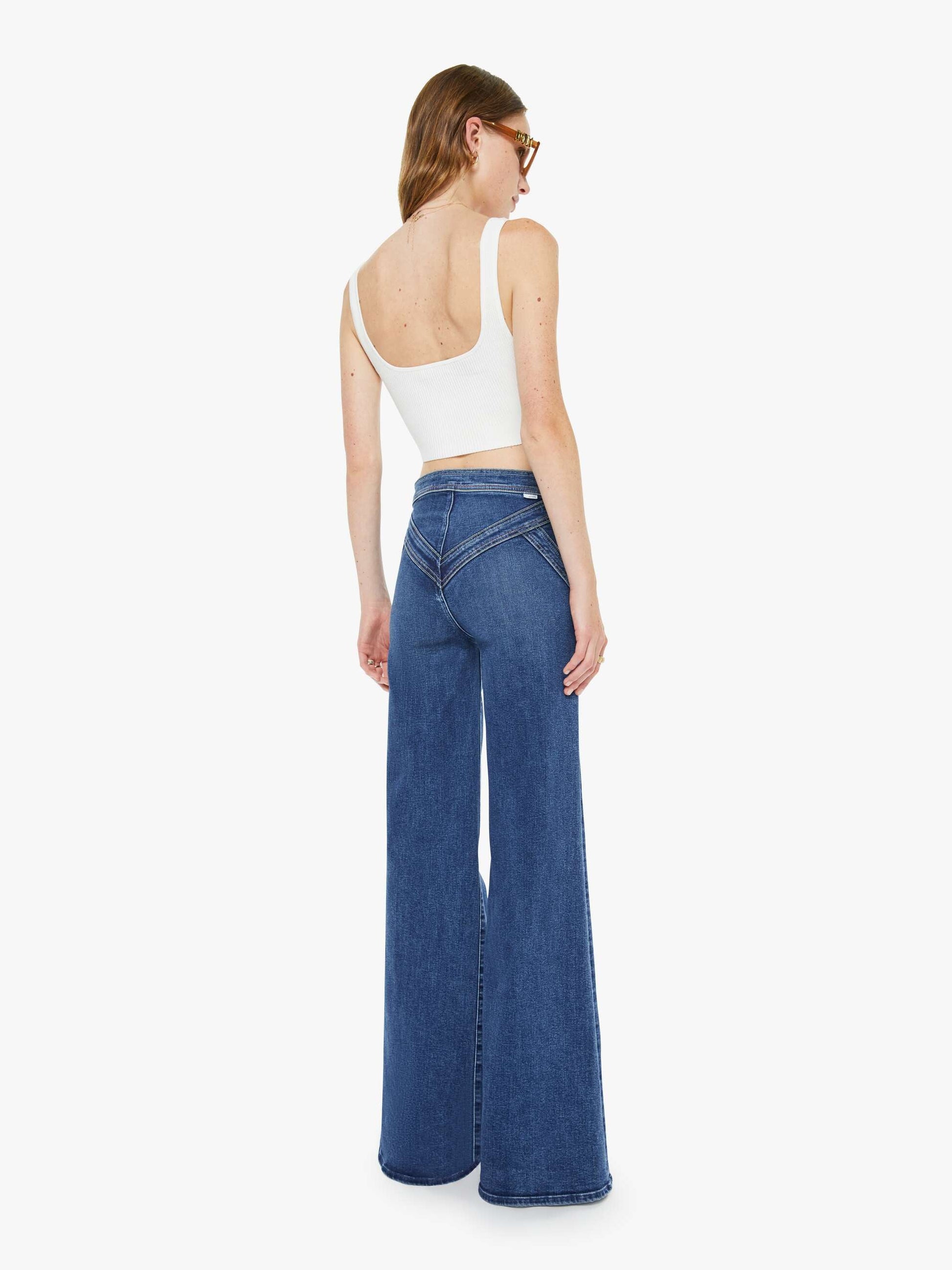 Mother Denim The Criss Cross Roller Heel Prized Possession