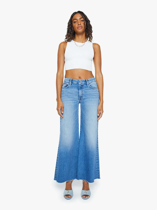 Mother Denim The Roller Fray Blue (Medium)