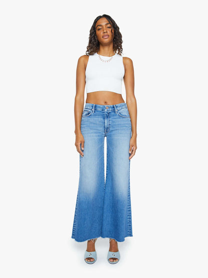 Mother Denim The Roller Fray Blue (Medium)