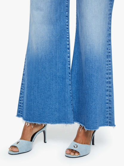 Mother Denim The Roller Fray Blue (Medium)