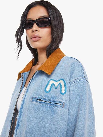 Mother Denim SNACKS! The Nacho Double Dip Nerdy Fray Deep Fried