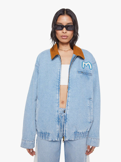 Mother Denim SNACKS! The Nacho Double Dip Nerdy Fray Deep Fried
