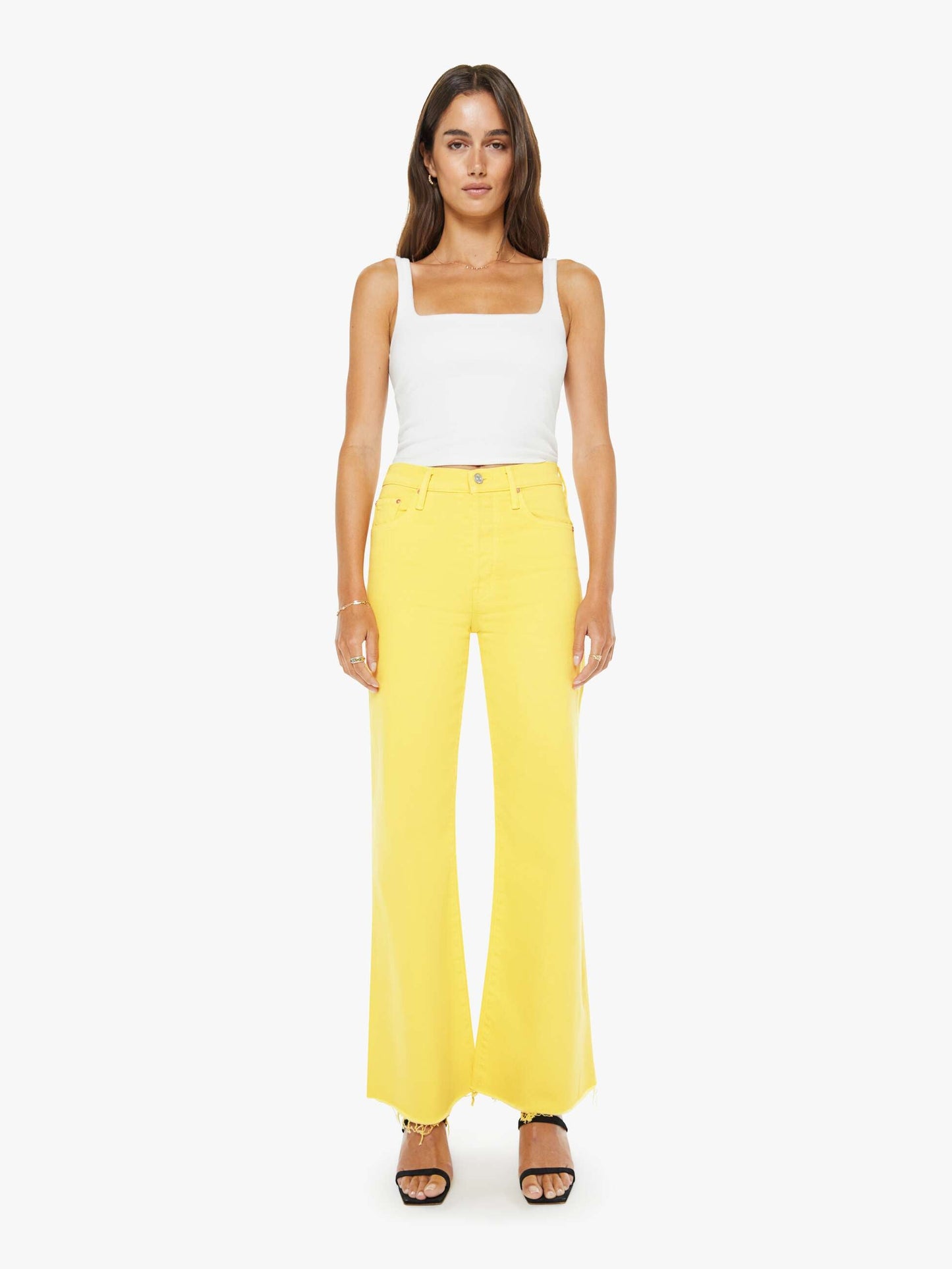 Mother Denim The Tomcat Roller Fray Sunshine