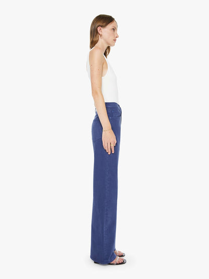 Mother Denim The Lasso Sneak Estate Blue