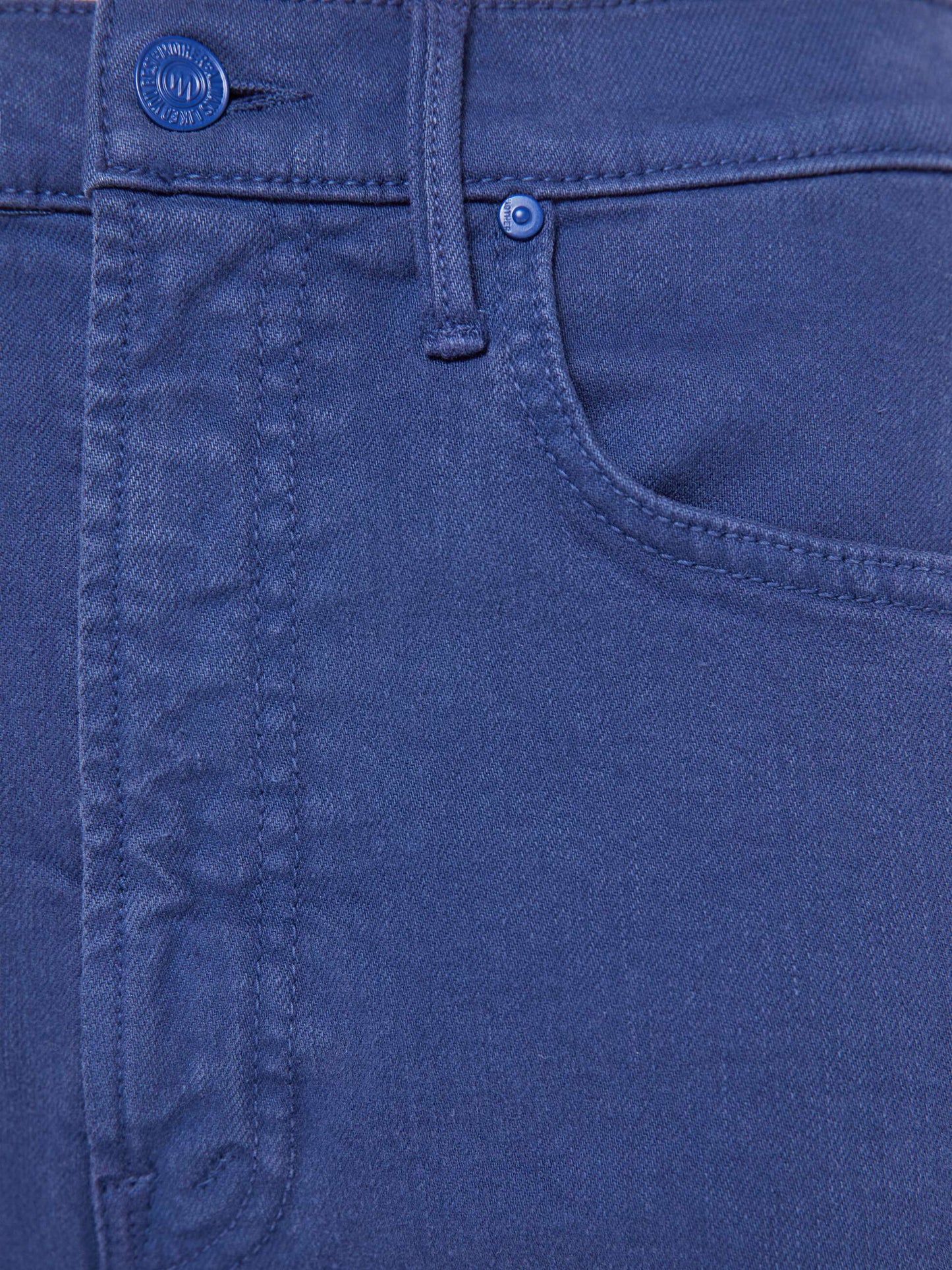 Mother Denim The Lasso Sneak Estate Blue