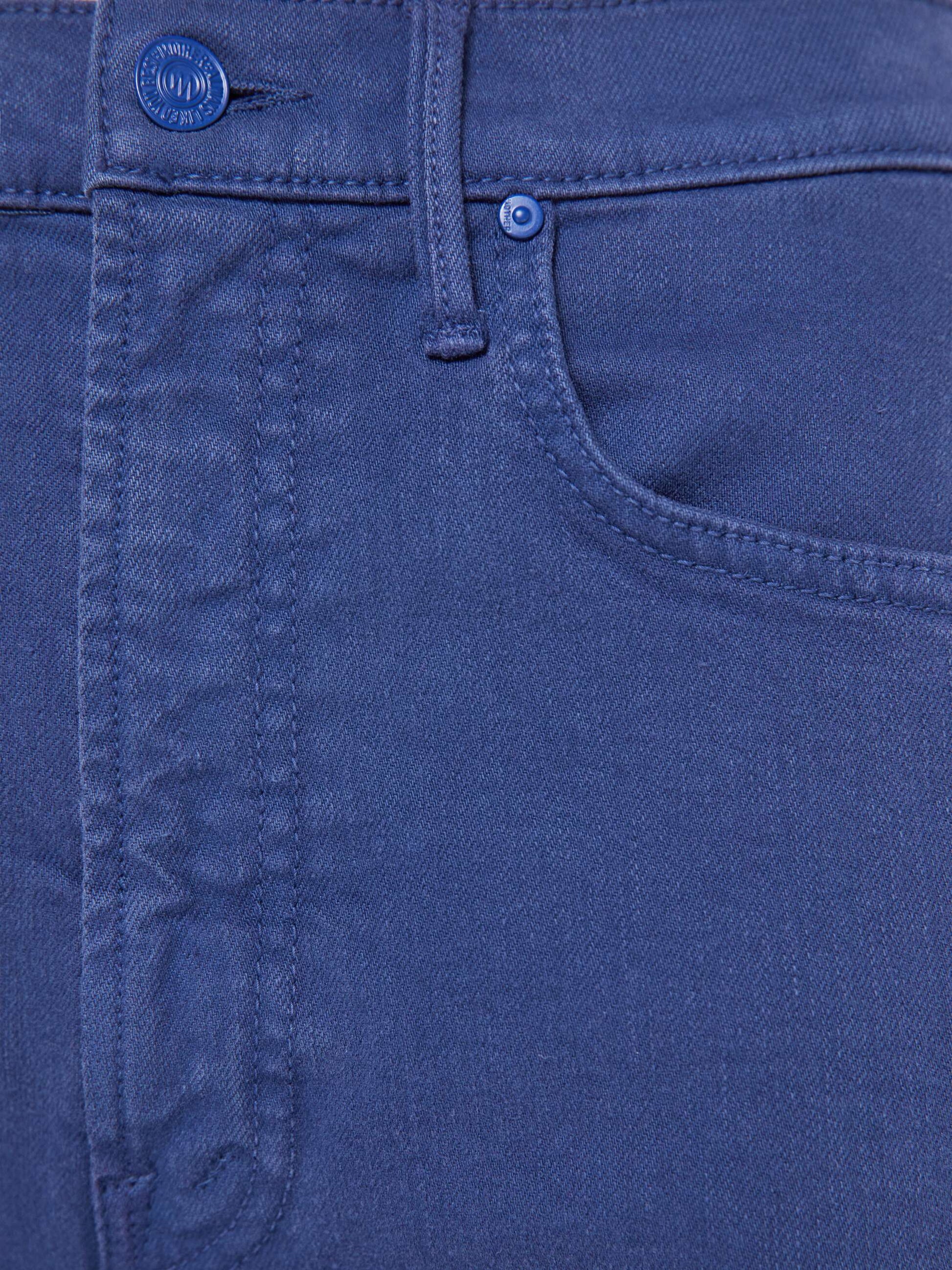 Mother Denim The Lasso Sneak Estate Blue