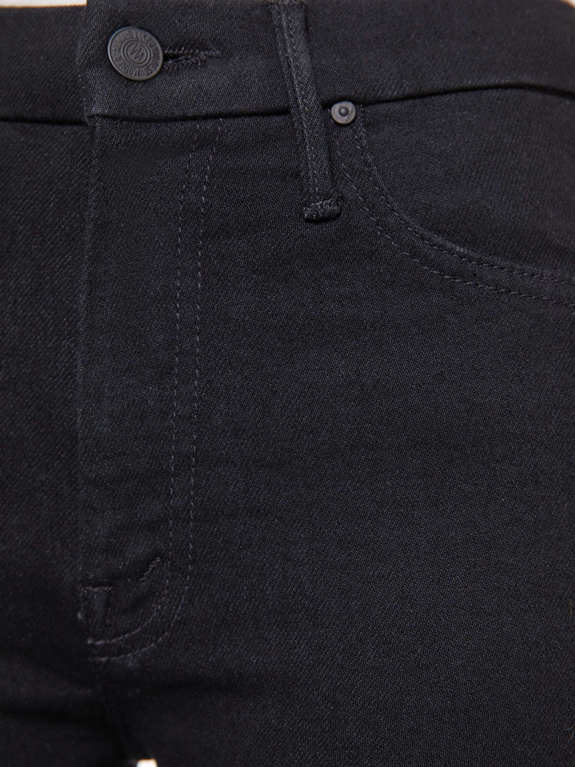Mother Denim High Waisted Looker Black