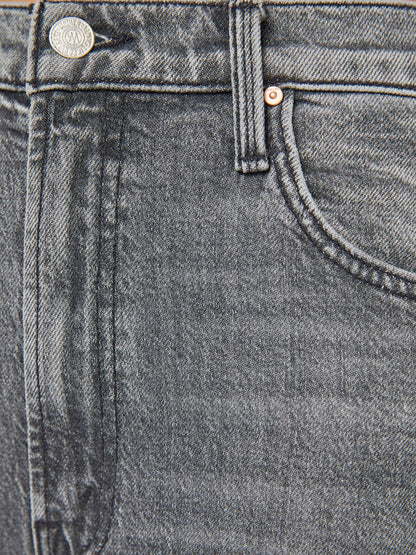 Mother Denim The Whole Lot Zip Twist Fray Bait And Switch