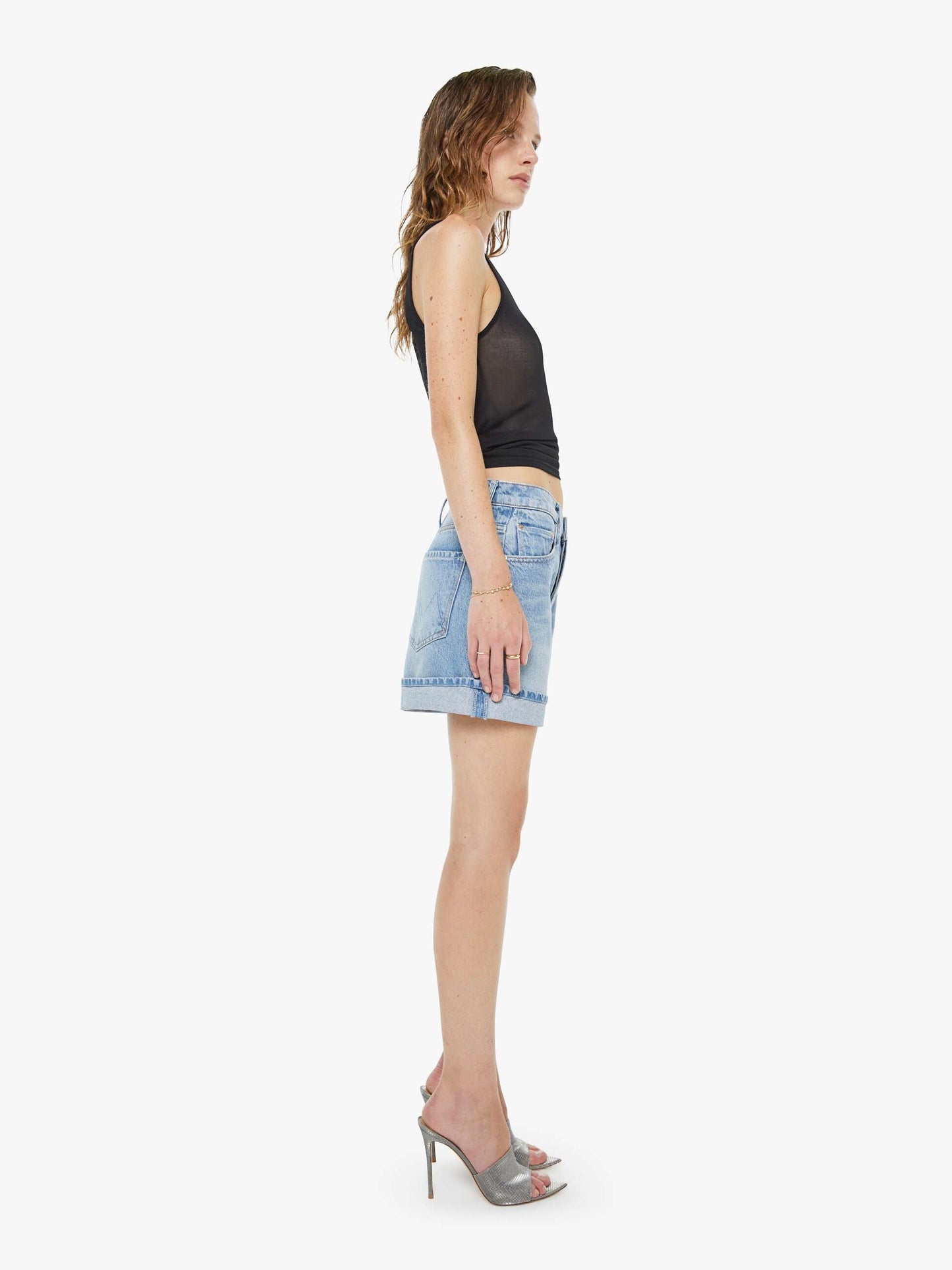 Mother Denim SNACKS! The Culotte Cuffed Short BYOB