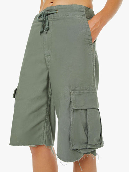 Mother Denim The Free Fall Short Fray Sir Yes Sir!