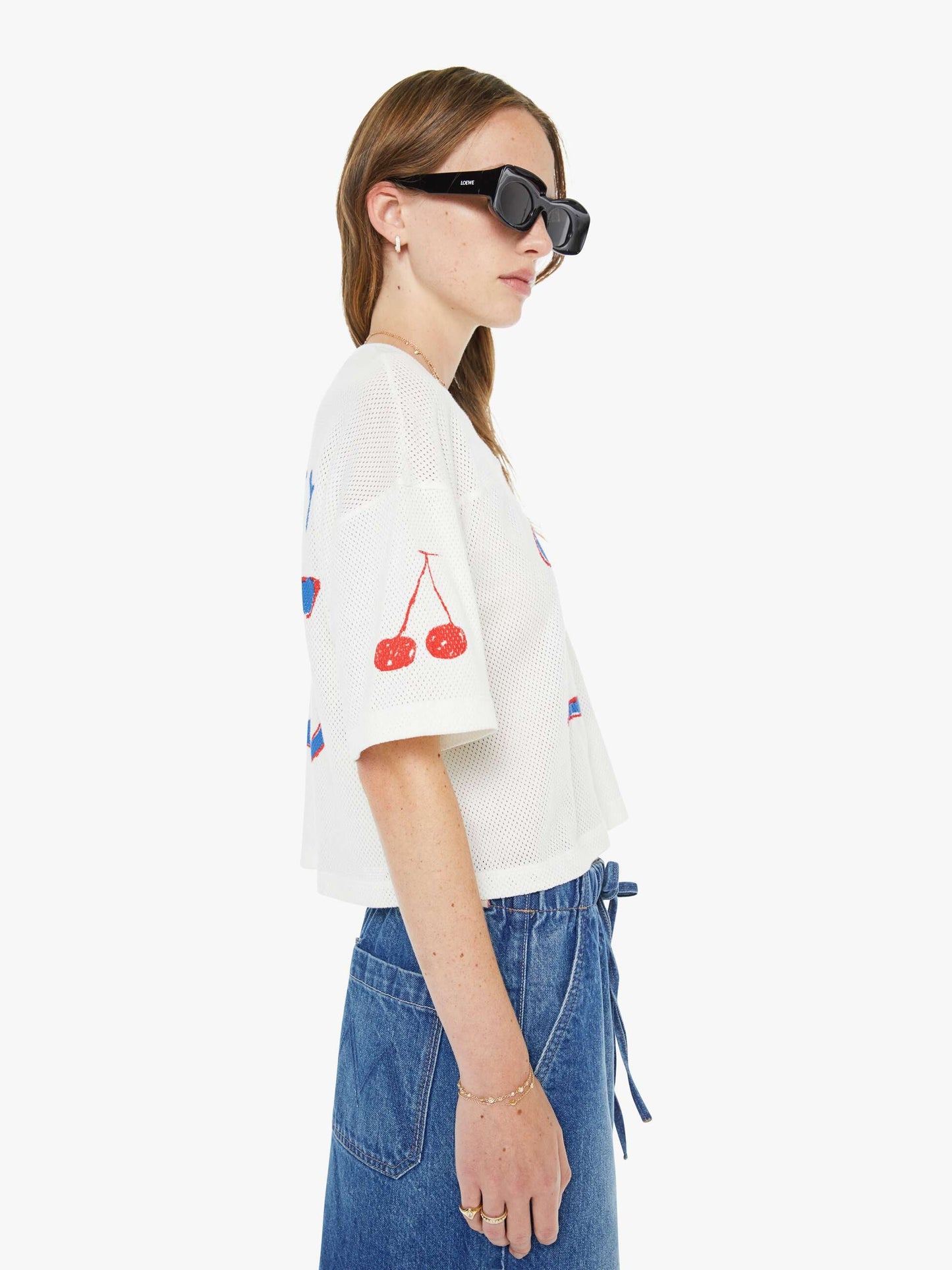 Mother Denim SNACKS! The Buffet Bermuda Flambabe