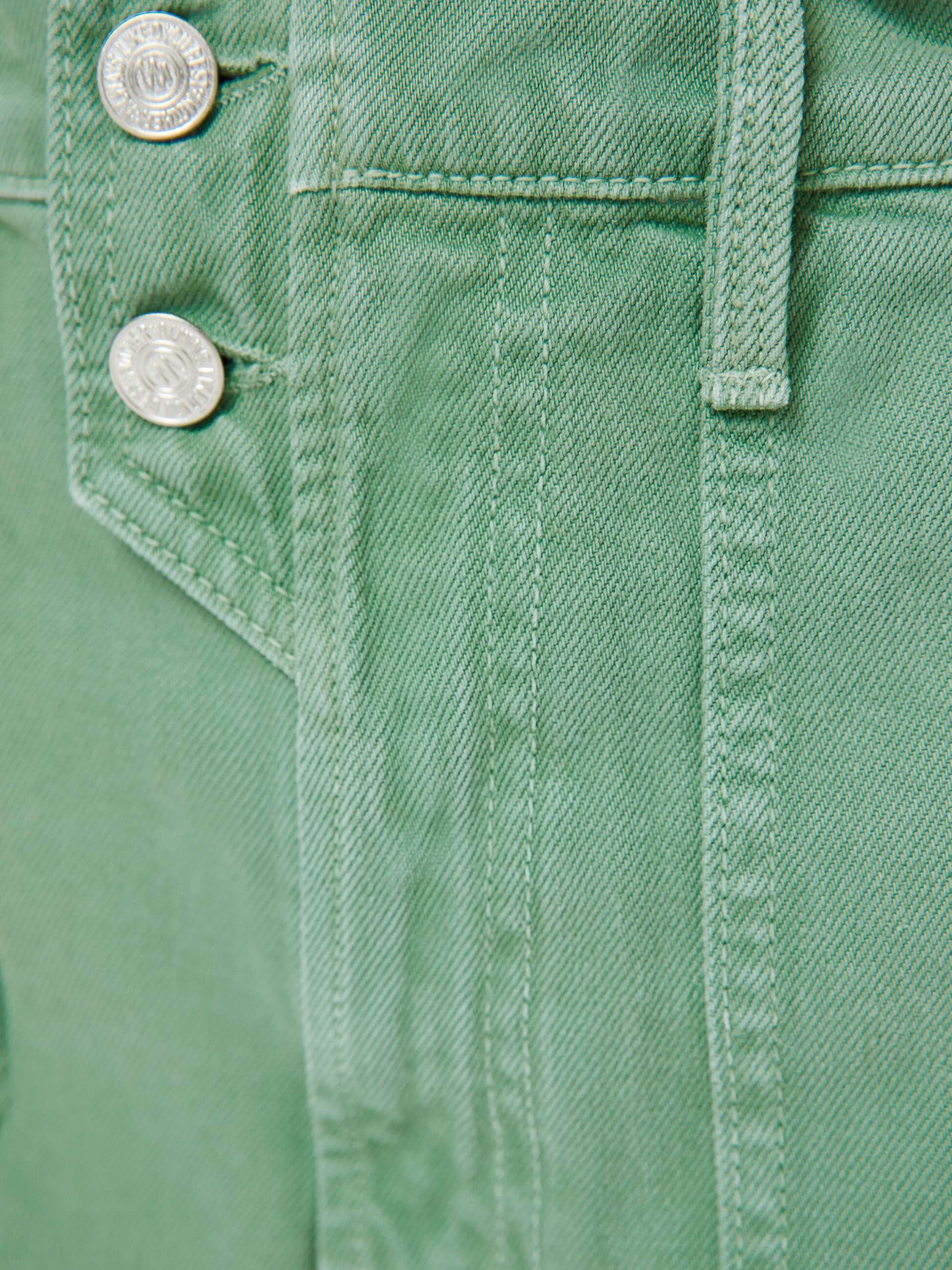 Mother Denim The Detour Short Creme De Menthe
