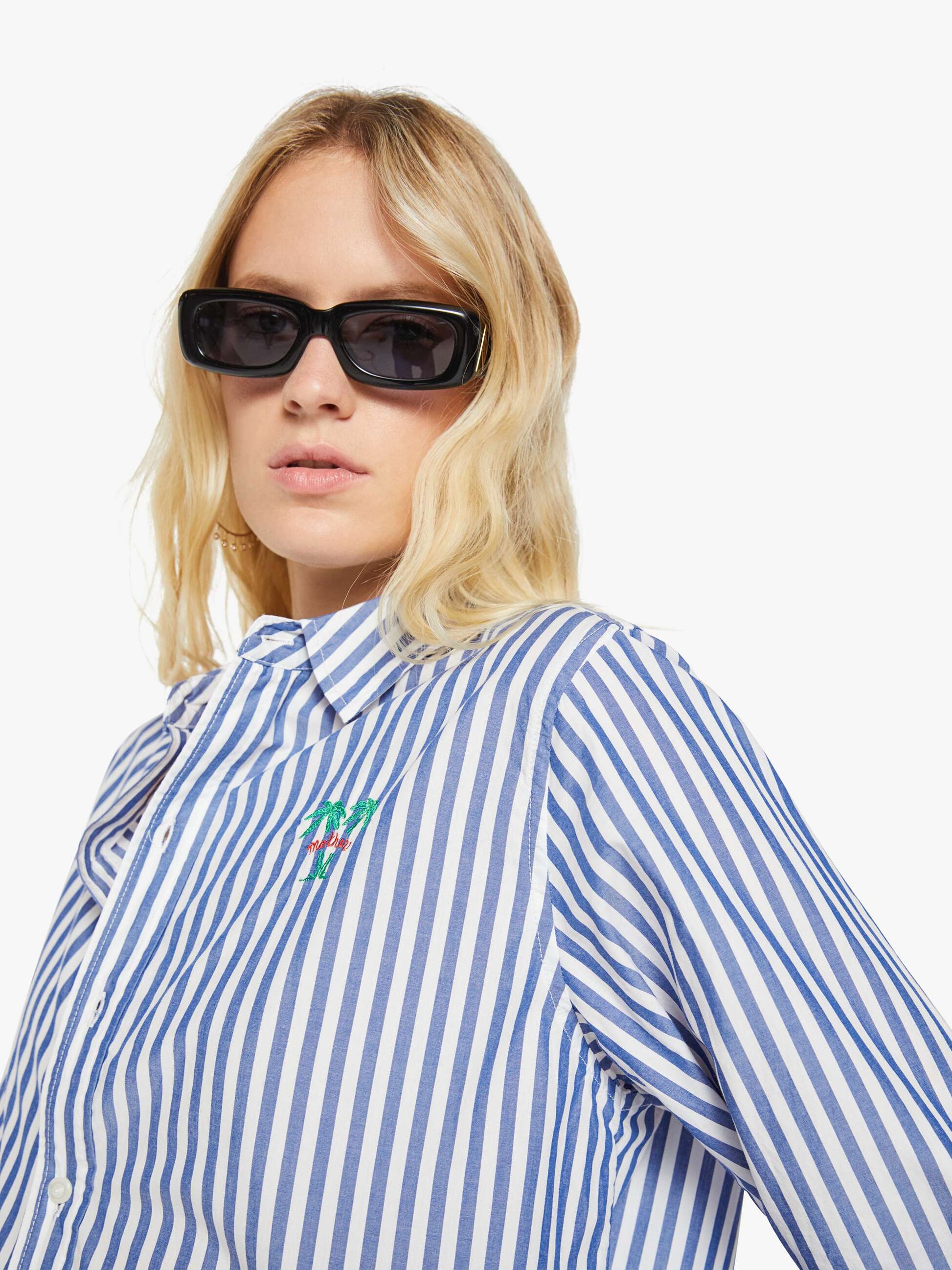 Mother Denim The Dodger Short Picket Fence
