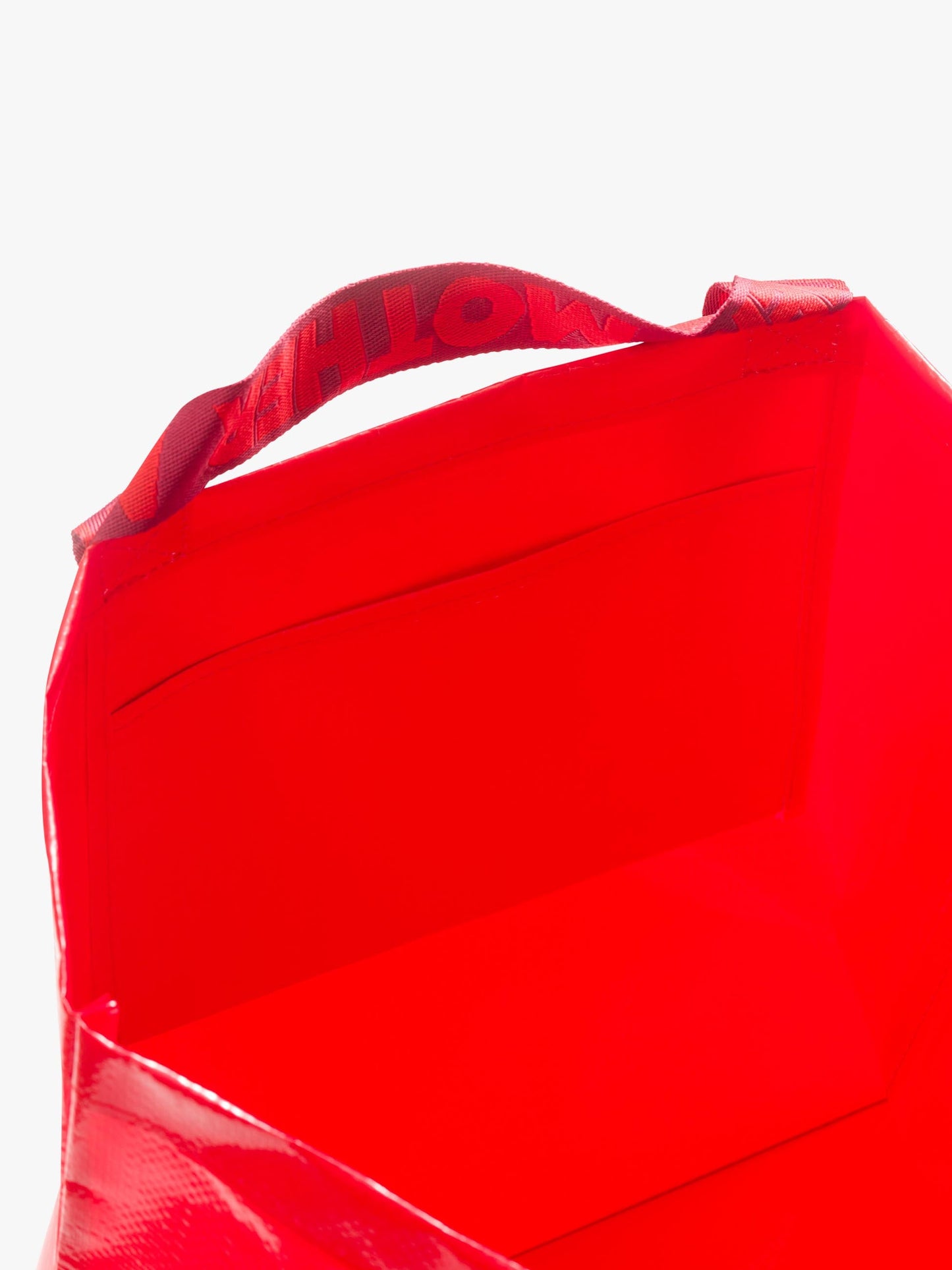 Mother Denim The Shopping Bag Duo CRIMSON RED