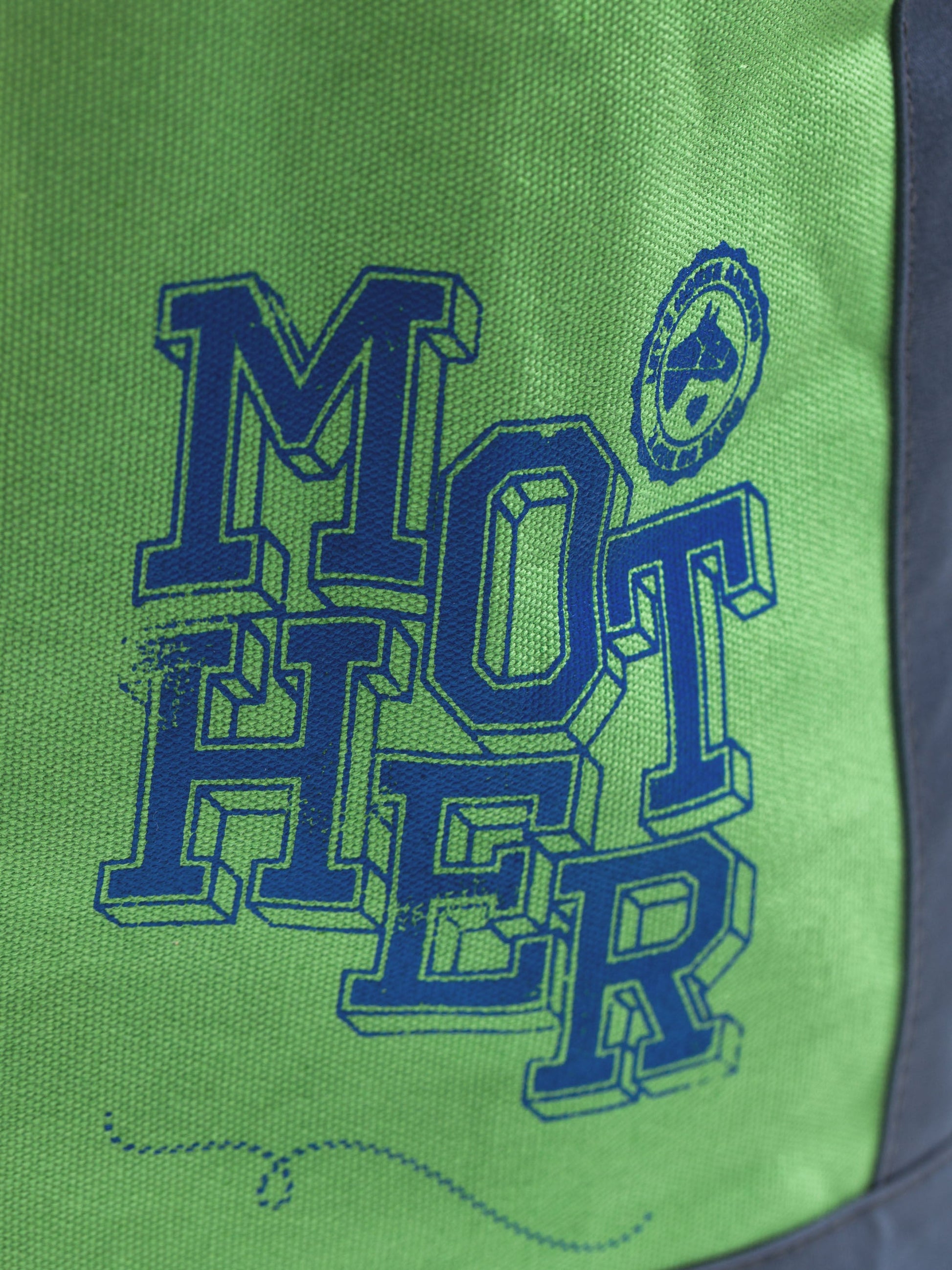 Mother Denim The Canvas Tote Bag KELLY GREEN