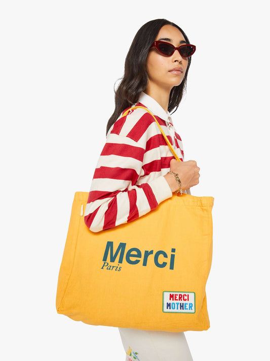 Mother Denim Merci x MOTHER Merci Tote Yellow