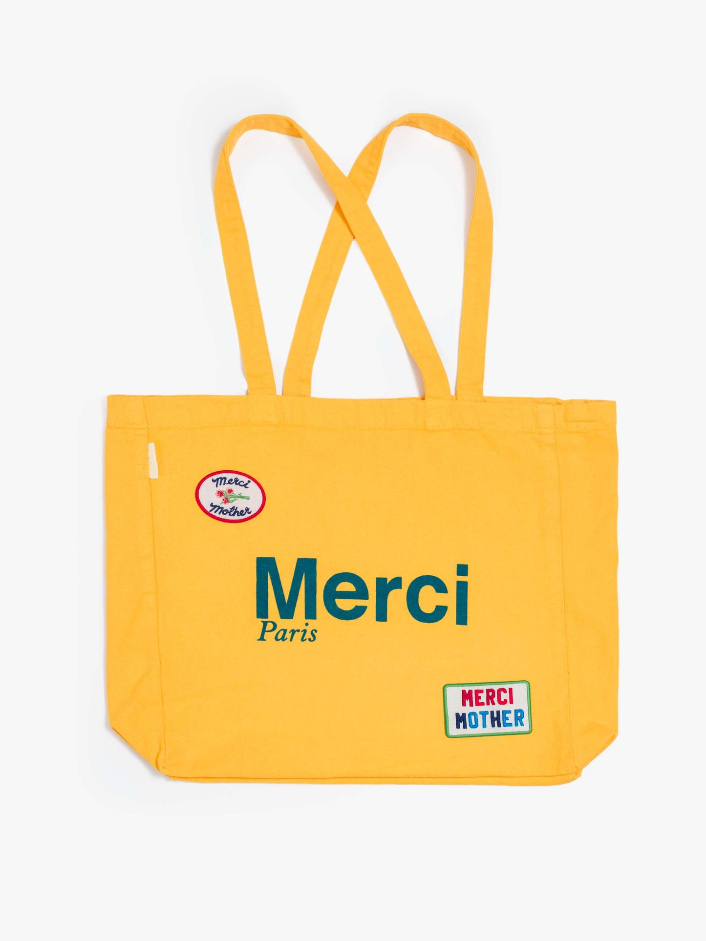 Mother Denim Merci x MOTHER Merci Tote Yellow
