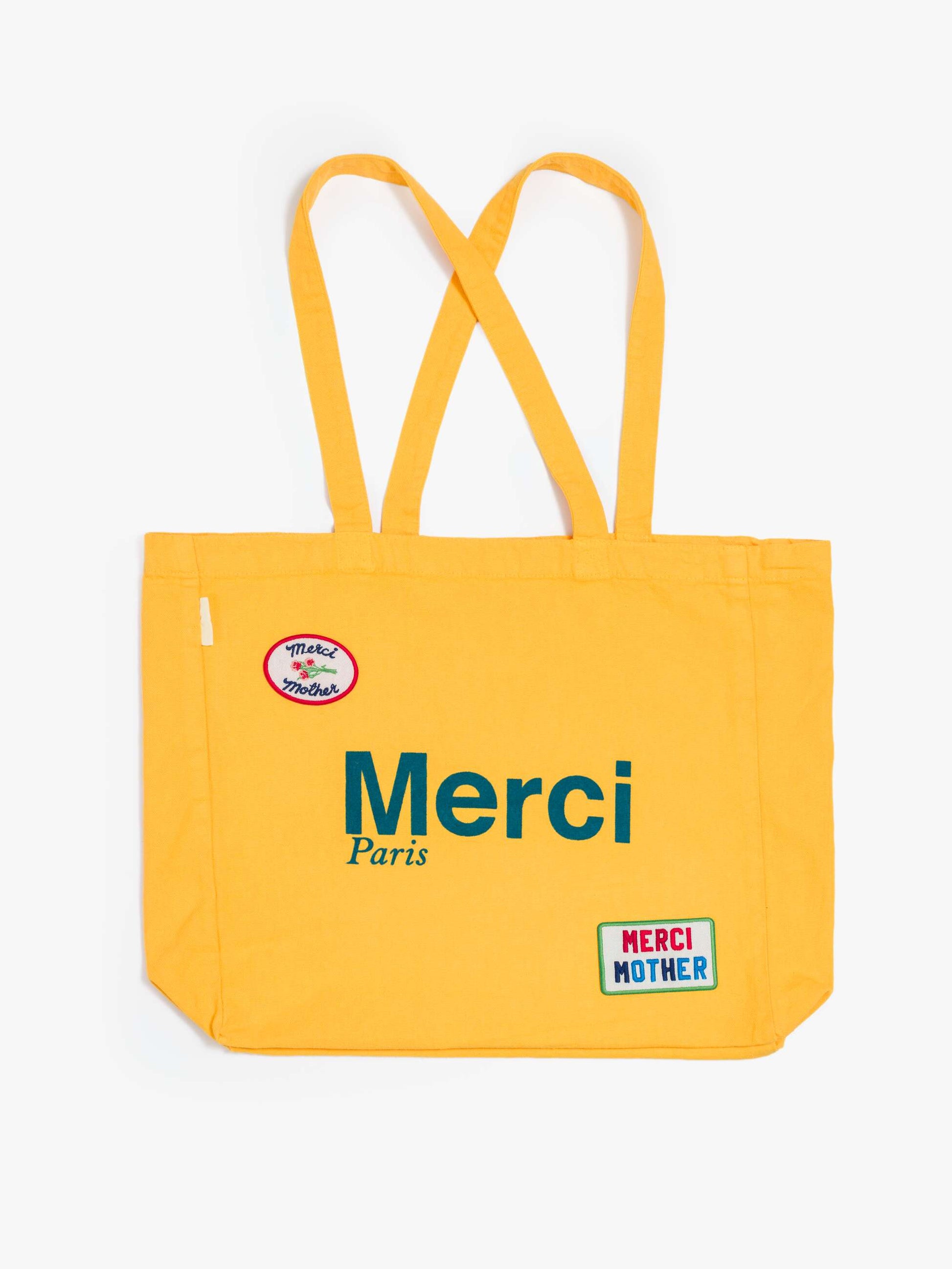 Mother Denim Merci x MOTHER Merci Tote Yellow