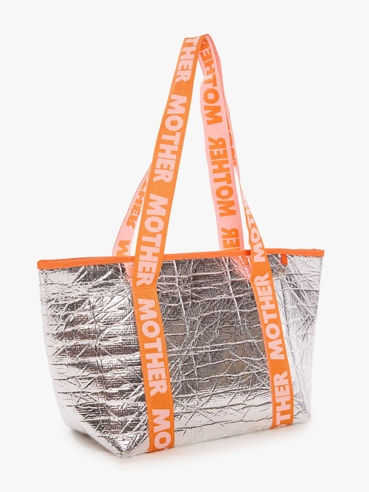 Mother Denim Thermal Tote Bag Grey (Silver)