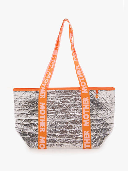 Mother Denim Thermal Tote Bag Grey (Silver)