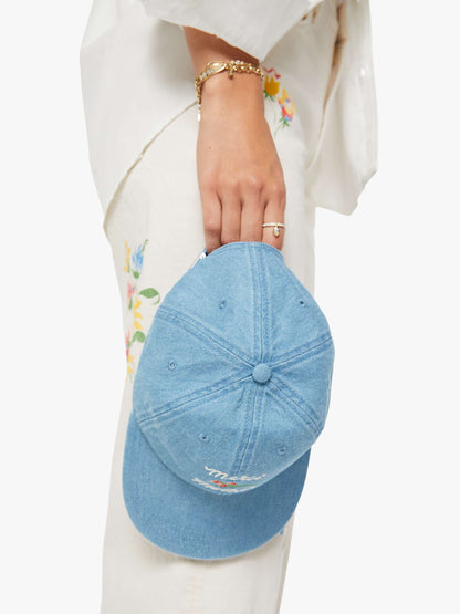 Mother Denim Merci x MOTHER Hats Off Blue (Light-Pastel)