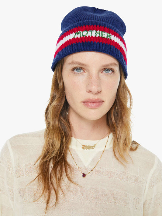 Mother Denim The Beanie Navy