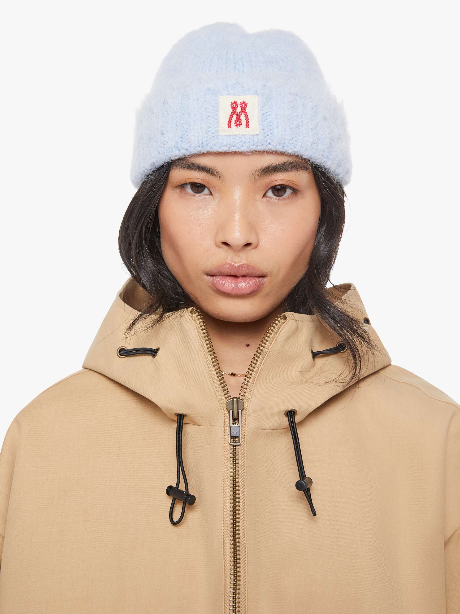 Mother Denim The Beanie Fuzz Off