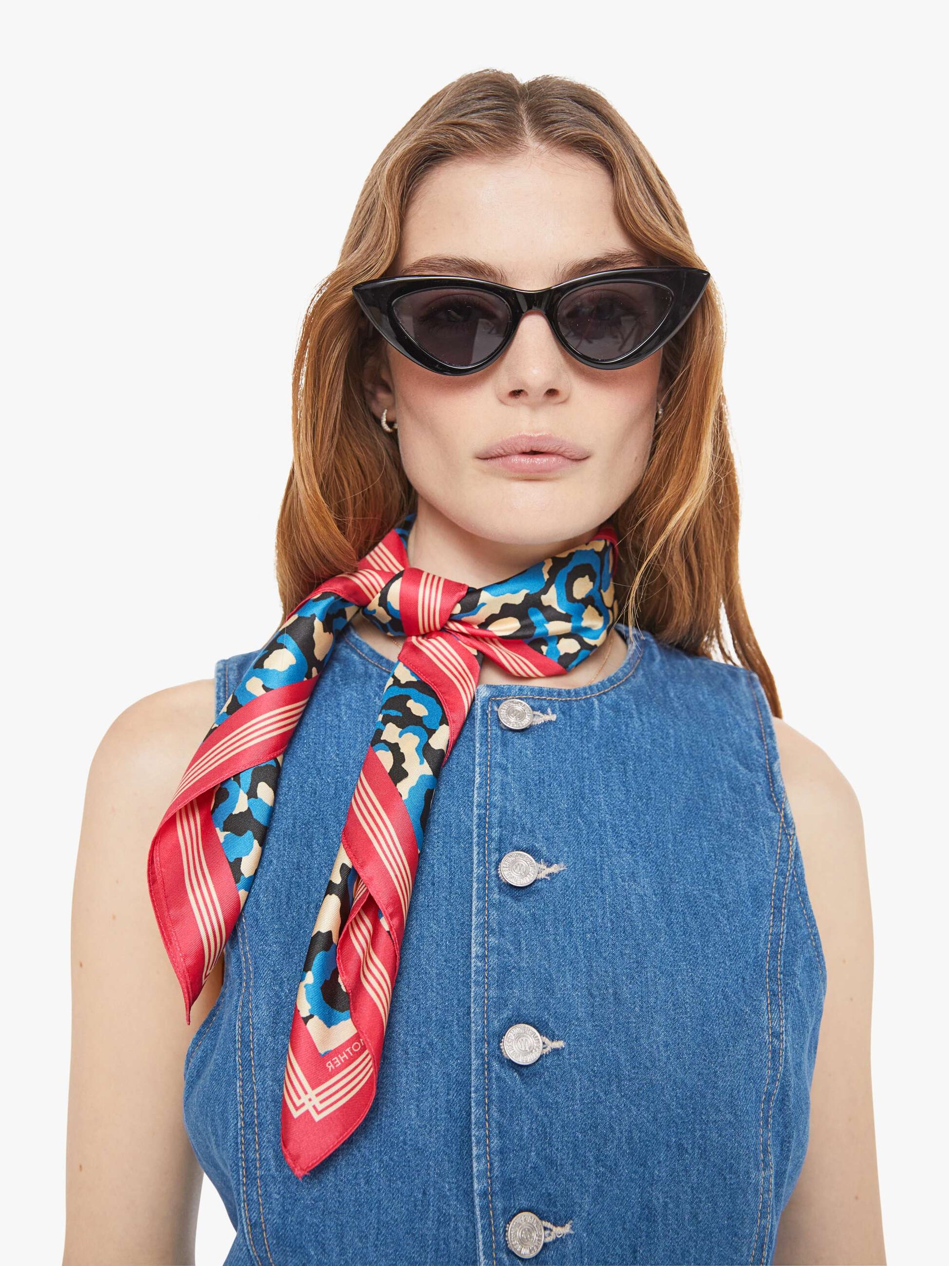 Mother Denim The Scarf It Down Soft Spot