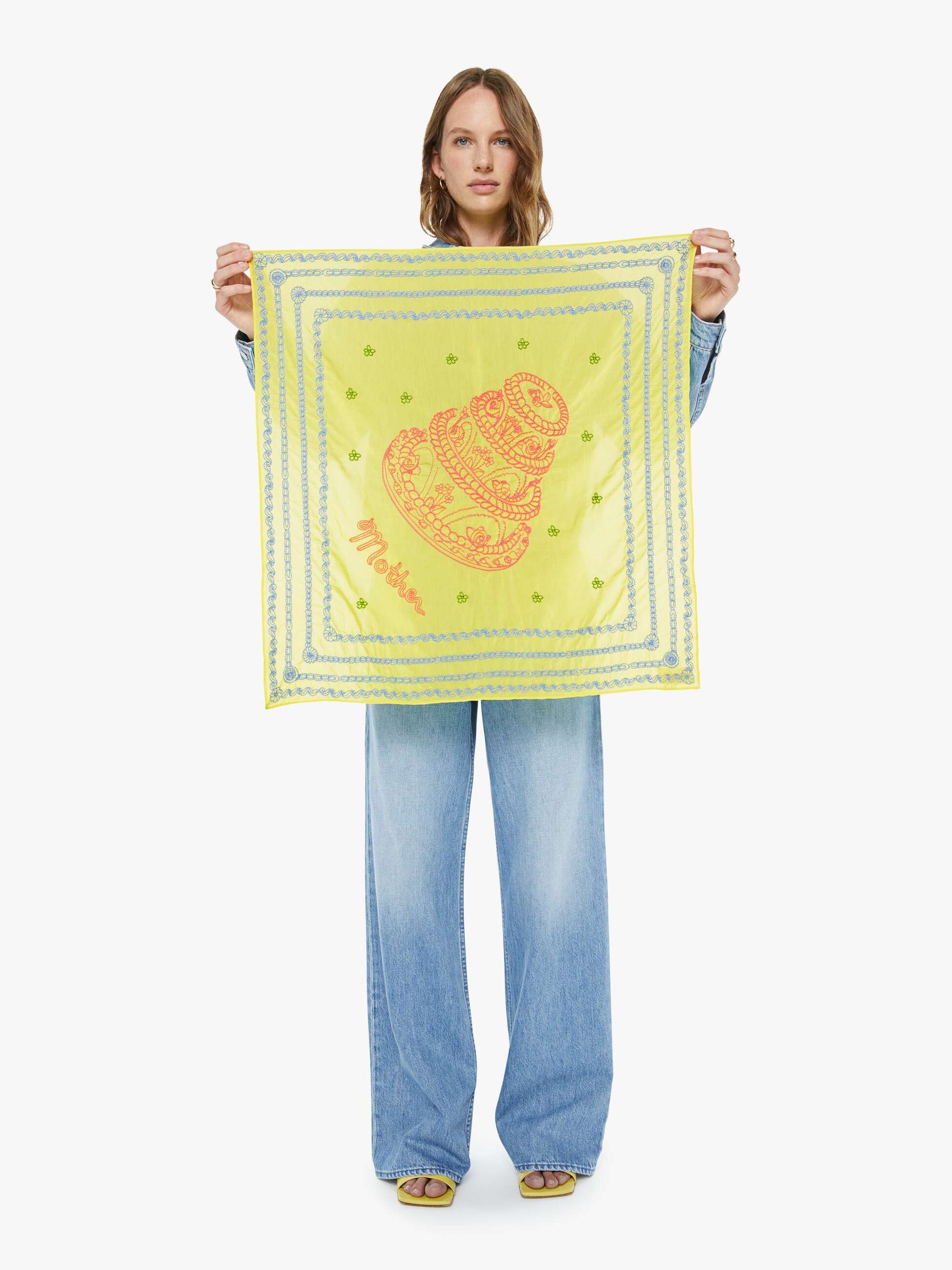 Mother Denim The Scarf It Down Cake Time
