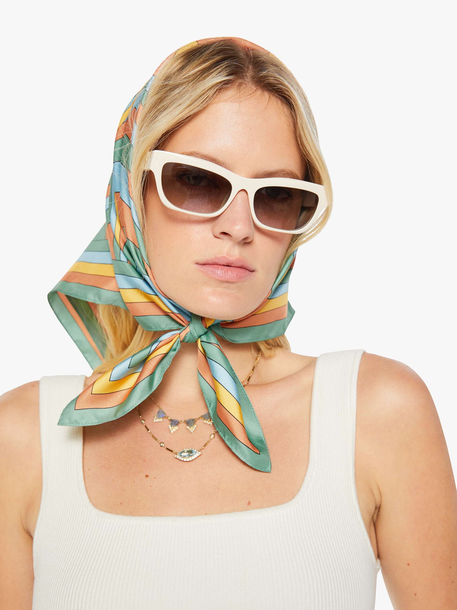 Mother Denim The Scarf It Down Sun Baked