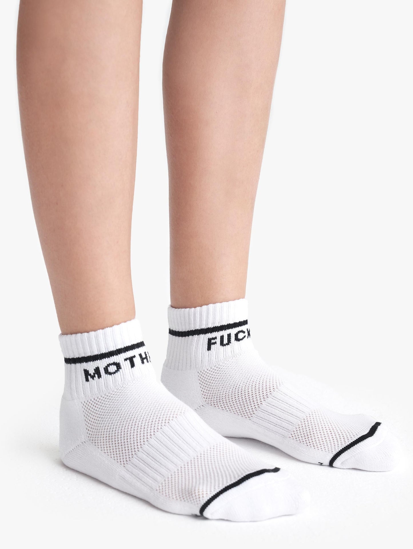 Mother Denim Baby Steps Ankle White