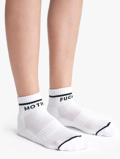 Mother Denim Baby Steps Ankle White