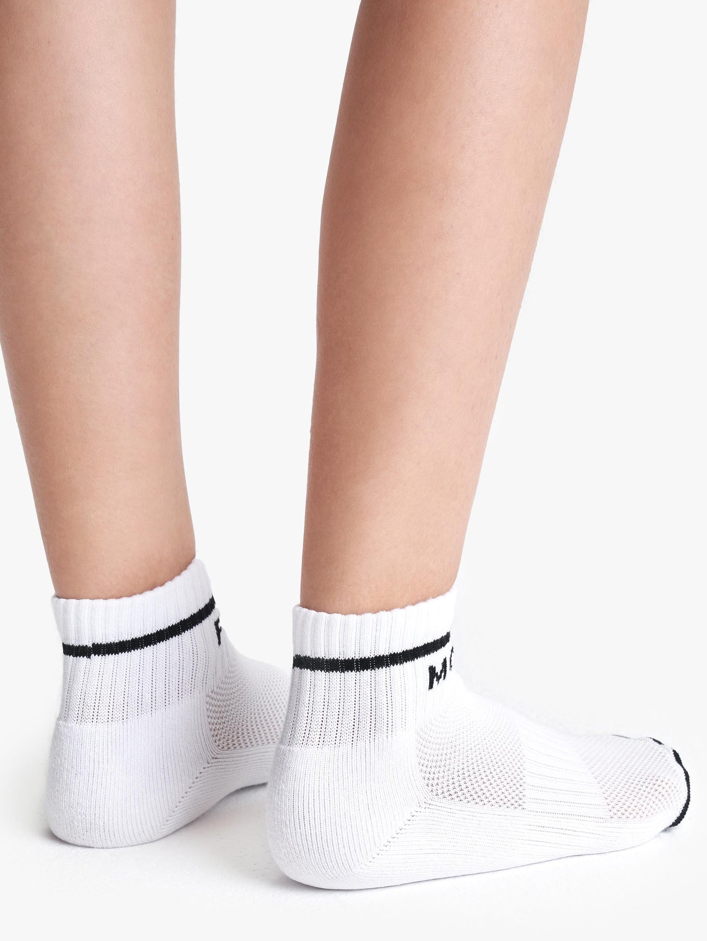 Mother Denim Baby Steps Ankle White