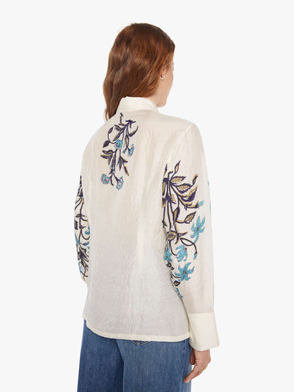Mother Denim Alix Of Bohemia Dana Shirt MISTED LILY