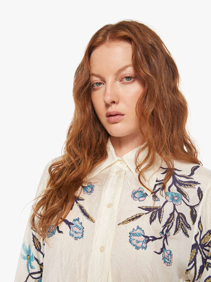 Mother Denim Alix Of Bohemia Dana Shirt MISTED LILY