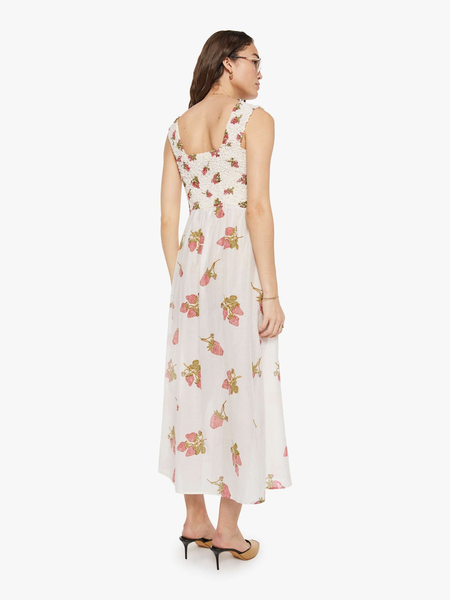 Mother Denim Alix of Bohemia Kay Dress STRAWBERRY DOT