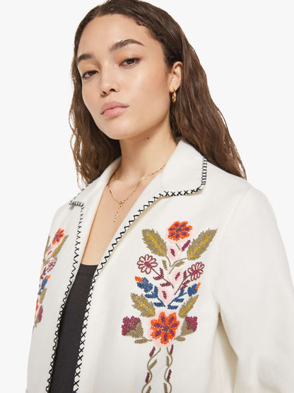 Mother Denim Alix of Bohemia Francis Jacket HEIRLOOM FLORA