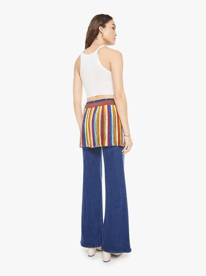 Mother Denim Alix of Bohemia Tessa Skirt CANDY FRINGE