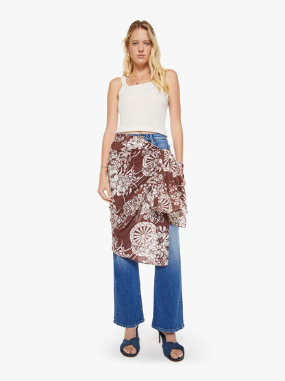 Mother Denim Alix of Bohemia Soraya Sarong AUBURN SPOKE