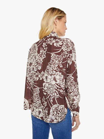 Mother Denim Alix of Bohemia Emery Shirt AUBURN SPOKE