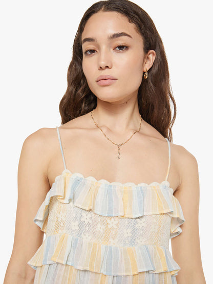 Mother Denim Alix of Bohemia Ida Dress SUNWASH STRIPE